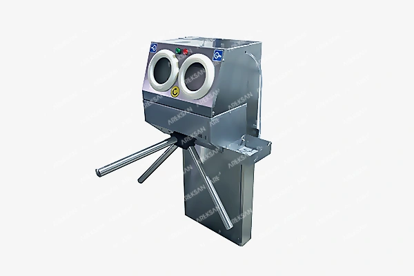 Hijyen hattı ve turnikesiyle yere ve duvara monte edilen hijyen koridoru.