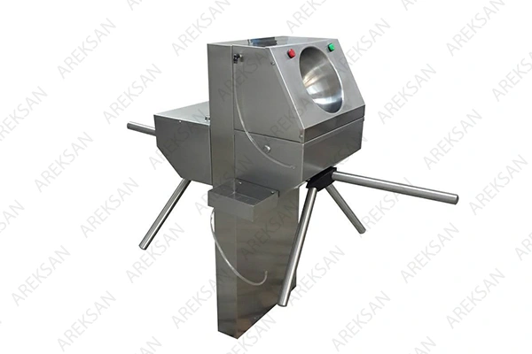 Çift turnikeli hijyen koridoru, güvenli geçiş sağlarken dezenfeksiyon sağlar.