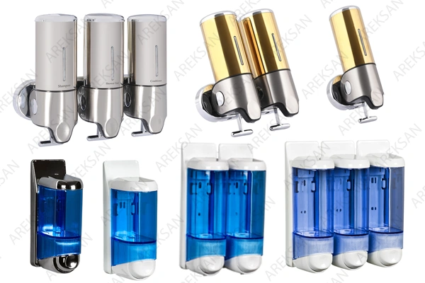 otel tipi sıvı sabun şampuan jel dispenseri