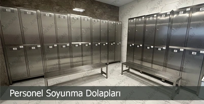 Personel soyunma dolabı