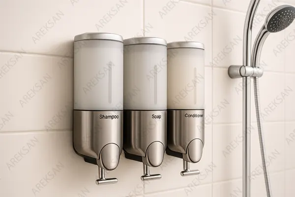 Otel Tipi Sabunluk ve Şampuan Dispenserleri